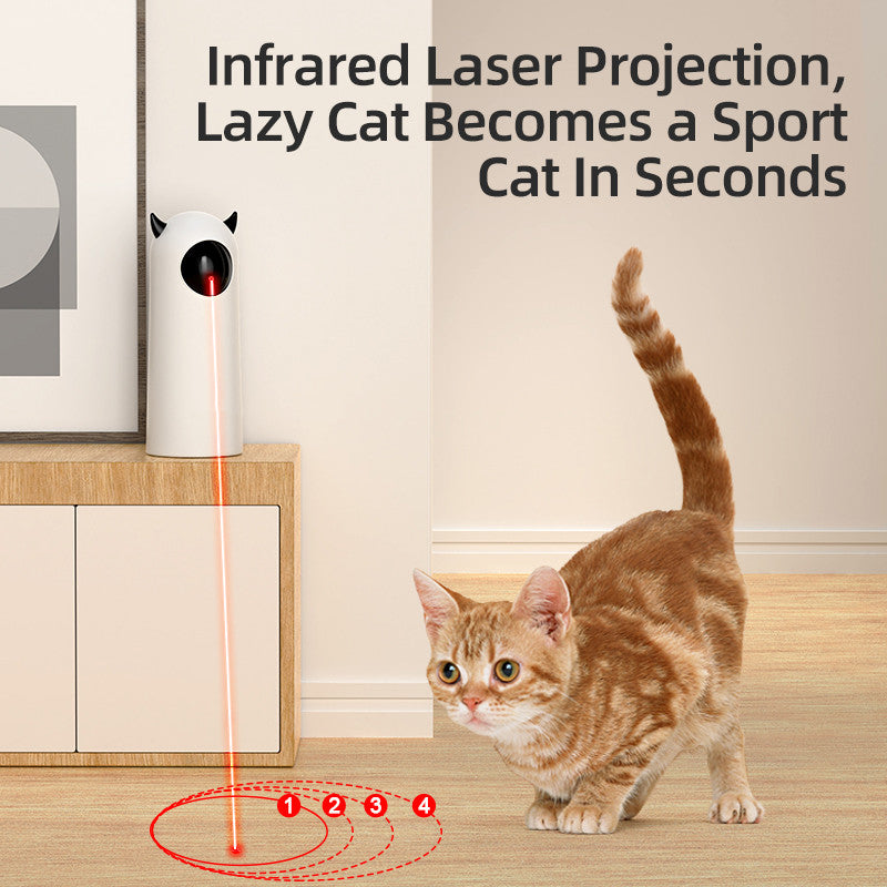 Electric Automatic Infrared Teaser Toys