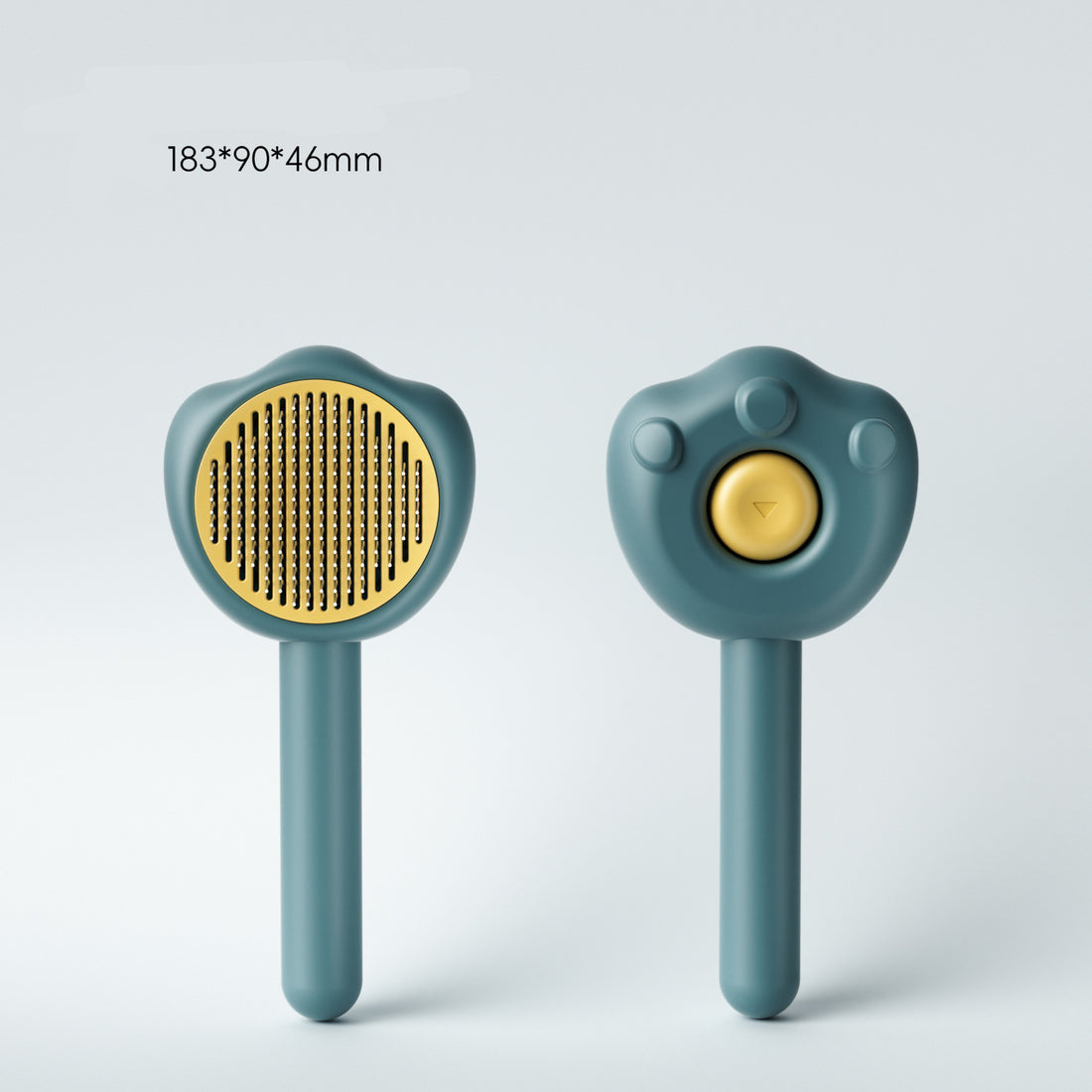 Self Cleaning Pet Grooming Comb For Hair Removal And Gentle Brushing
