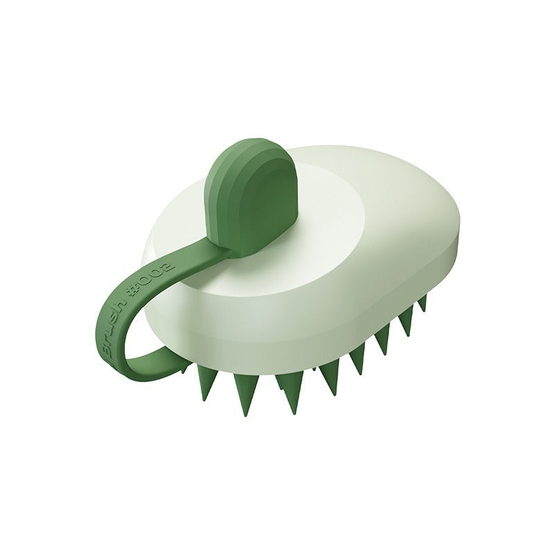 Soft Gel Pet Shampoo Brush For Bath Massage And Cleaning