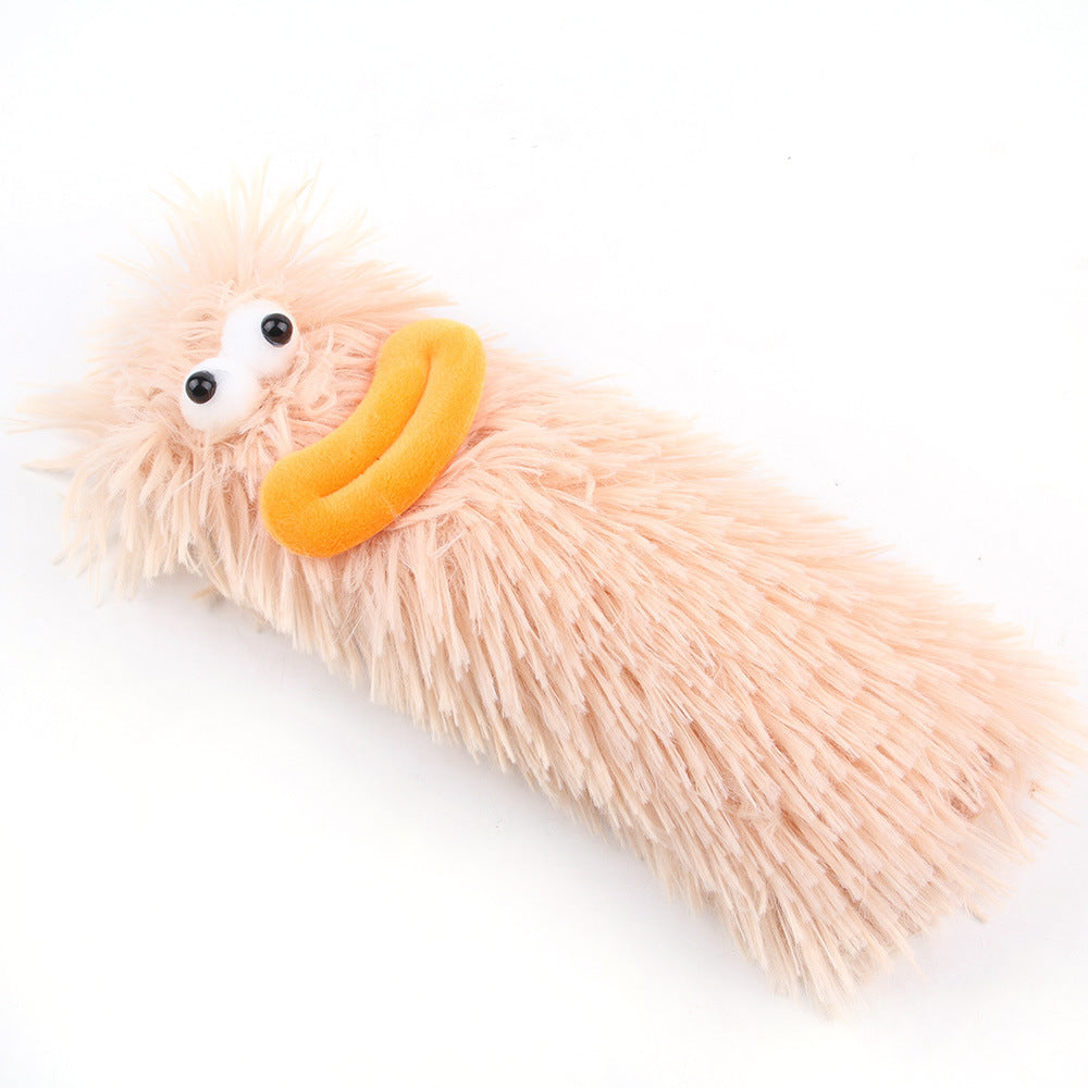 Interactive Soft Pet Toy Pillow With Crinkle Sound And Catnip For Exercise