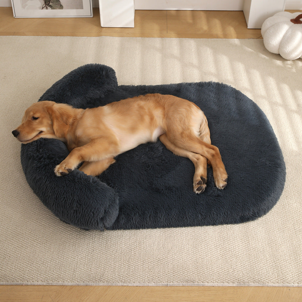 Plush Pet Bed Cushion For Warm And Cozy Comfort