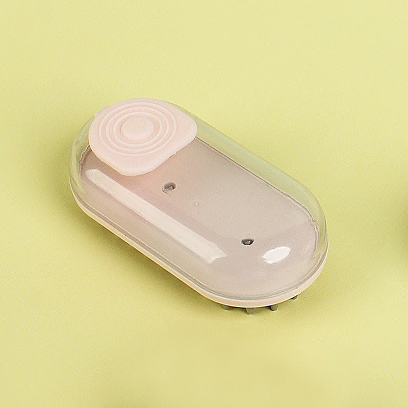 Pet Bath Massage Brush With Hair Removal And Deep Cleaning Design