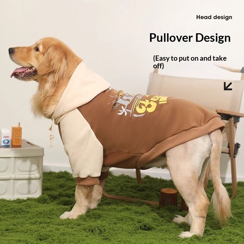 Large Pet Sweater For Warmth And Comfort For Active Breeds