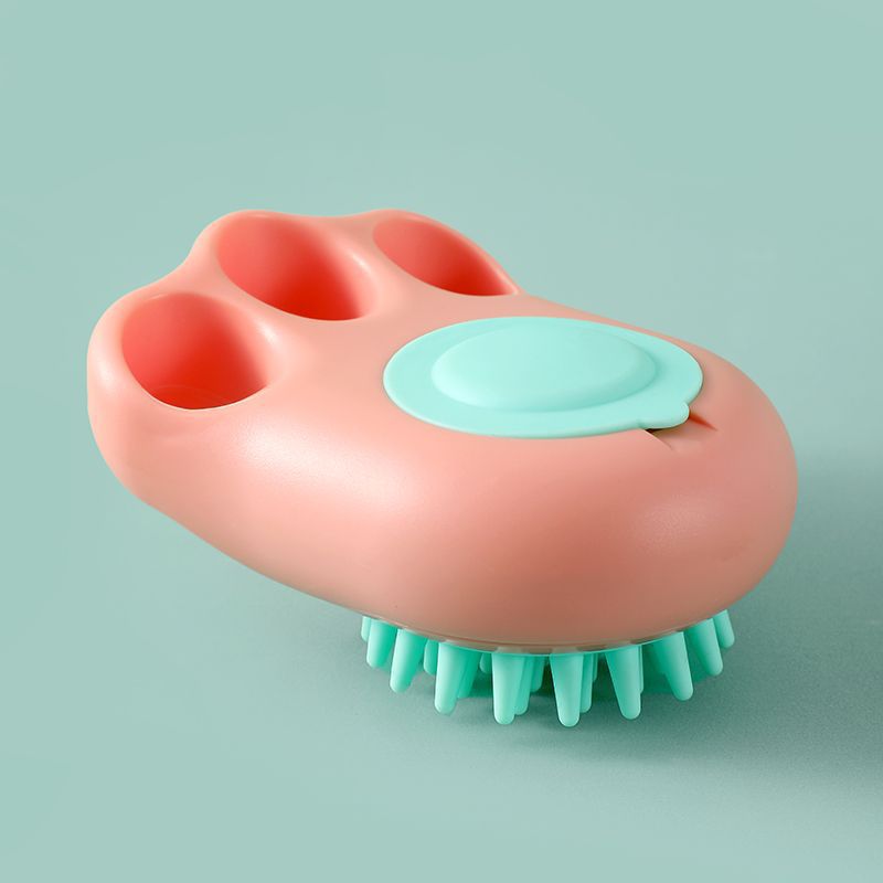 Pet Bath Massage Comb Brush For Cleaning And Grooming Care