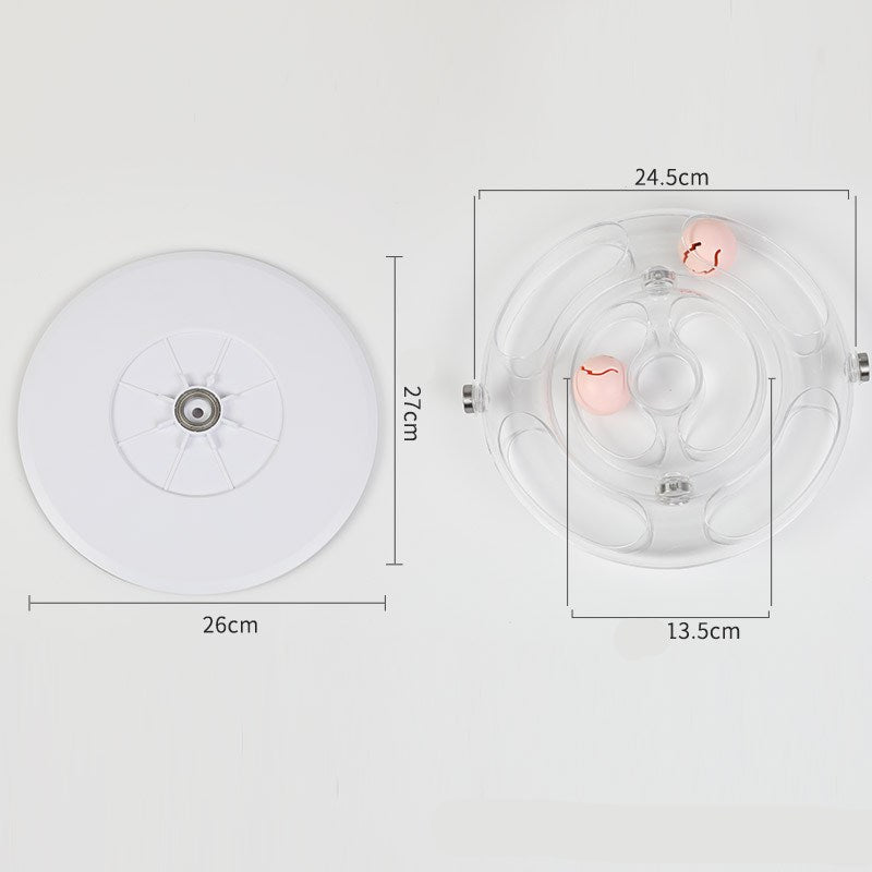 Interactive Pet Turntable Educational Toy For Mental Stimulation And Play