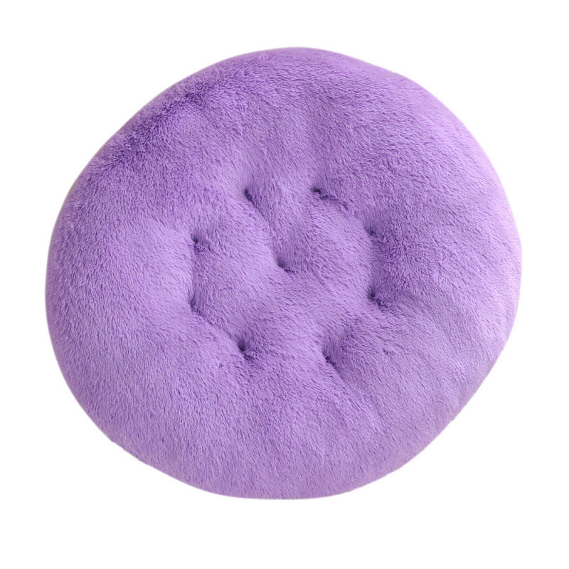 Round Plush Pet Bed Mat For Warm And Comfortable Sleep