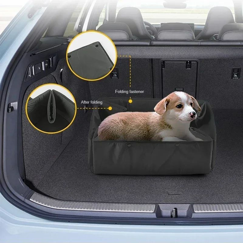 Portable 3 In 1 Pet Travel Bed Carrier Mat And Cushion Kennel