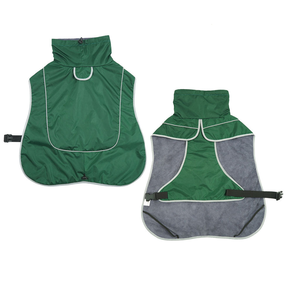 Warm Shell Pet Jacket For Cold Weather Protection