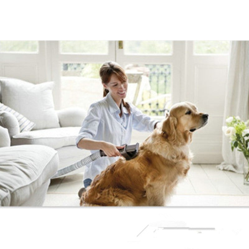Pet Grooming Brush Tool With Vacuum Cleaner Attachment