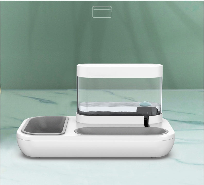 Automatic Pet Feeding And Drinking Bowl With 1.5L Capacity