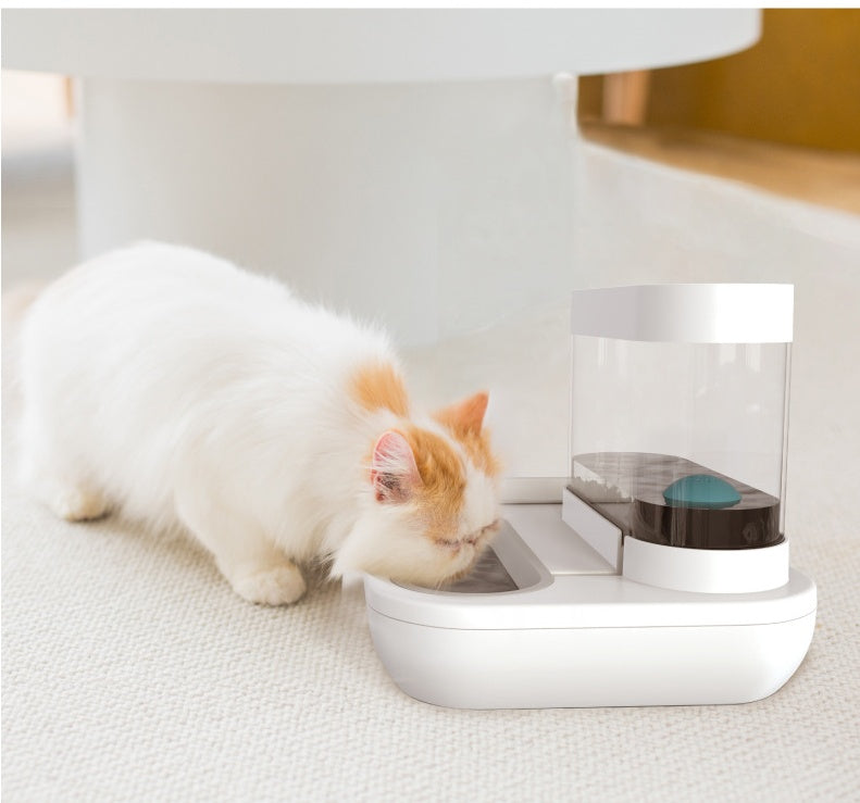 Automatic Pet Feeding And Drinking Bowl With 1.5L Capacity