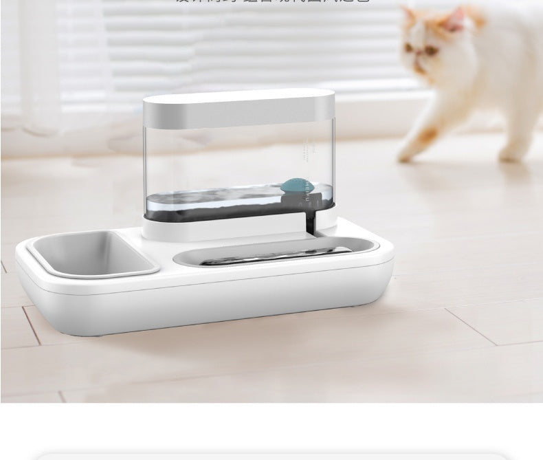 Automatic Pet Feeding And Drinking Bowl With 1.5L Capacity