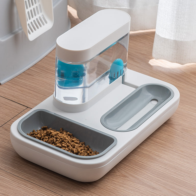 Automatic Pet Feeding And Drinking Bowl With 1.5L Capacity
