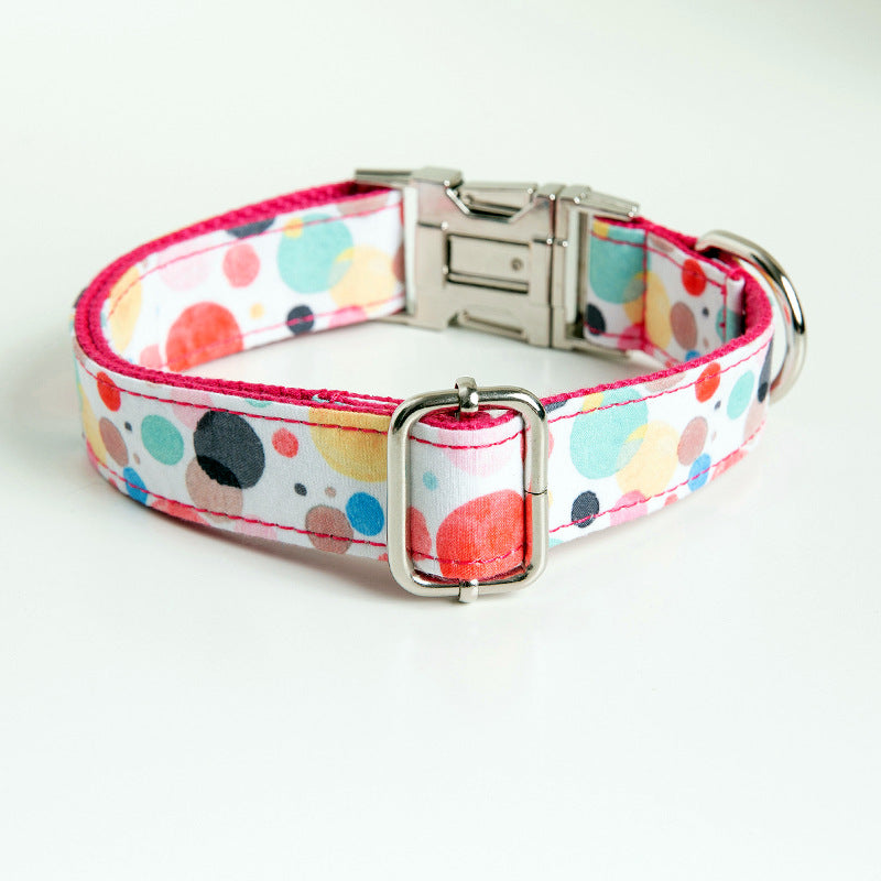 Bubble Style Pet Collar And Leash Set For Daily Use