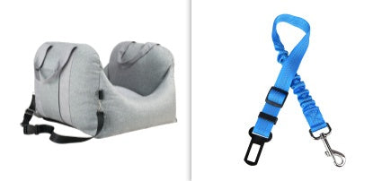 Waterproof Pet Car Carrier Seat Basket For Safe Travel And Comfort