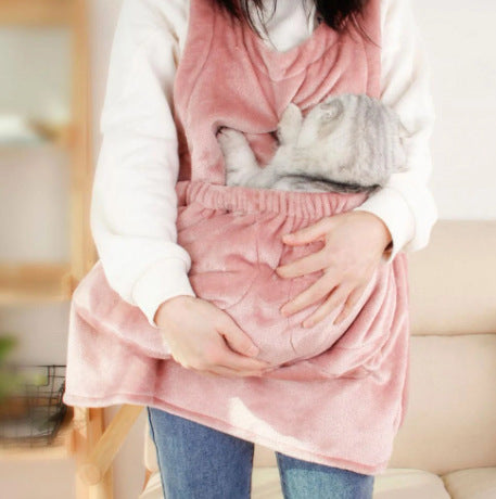 Portable Pet Chest Carrier Apron For Outdoor Travel And Comfort