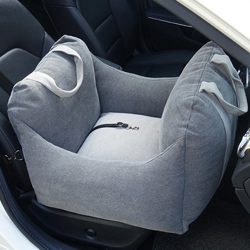 Waterproof Pet Car Carrier Seat Basket For Safe Travel And Comfort