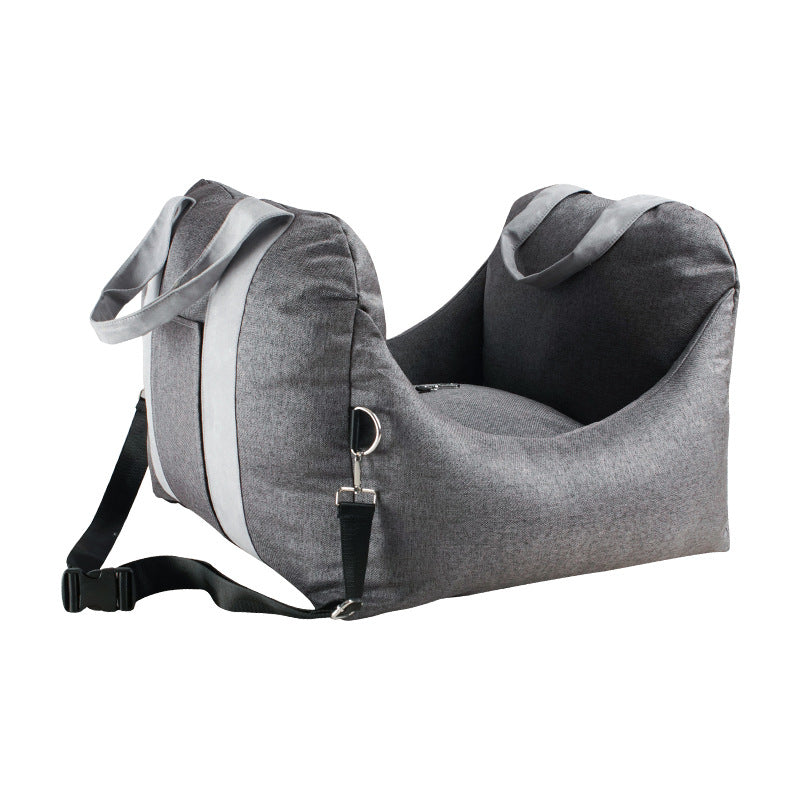 Waterproof Pet Car Carrier Seat Basket For Safe Travel And Comfort