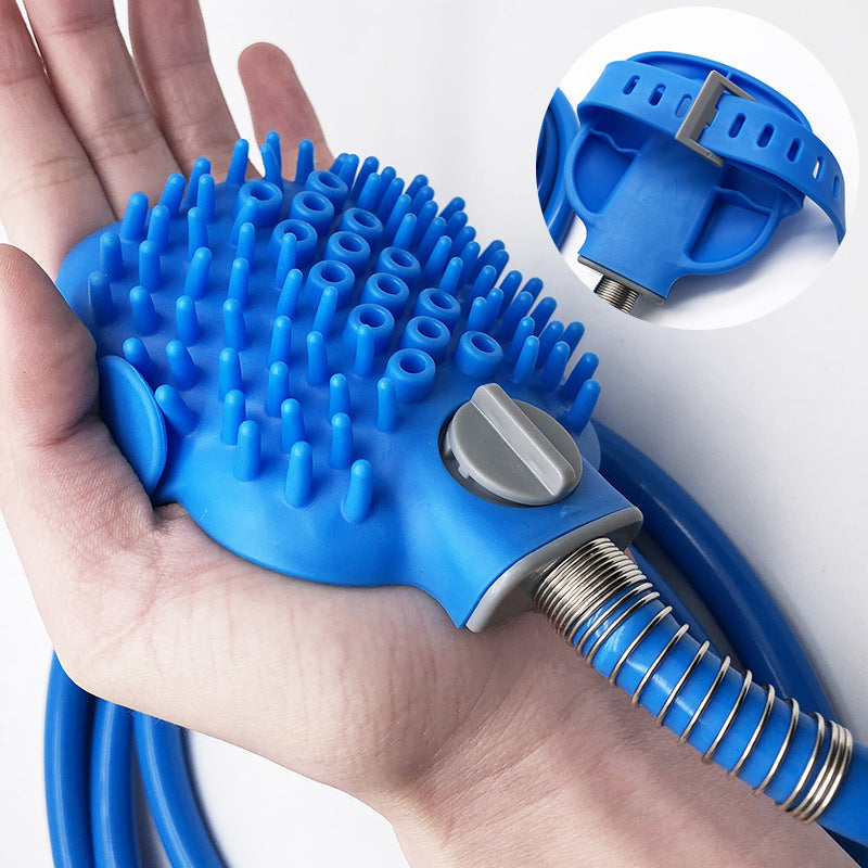 Outdoor Pet Cleaning Bath Brush Shower Tool For Easy Washing