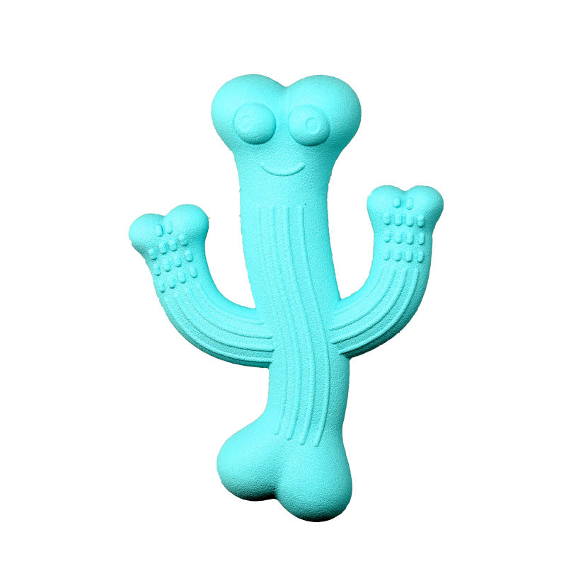 Ultra Durable Cactus Shape Pet Chew Toy For Interactive Play And Boredom Relief