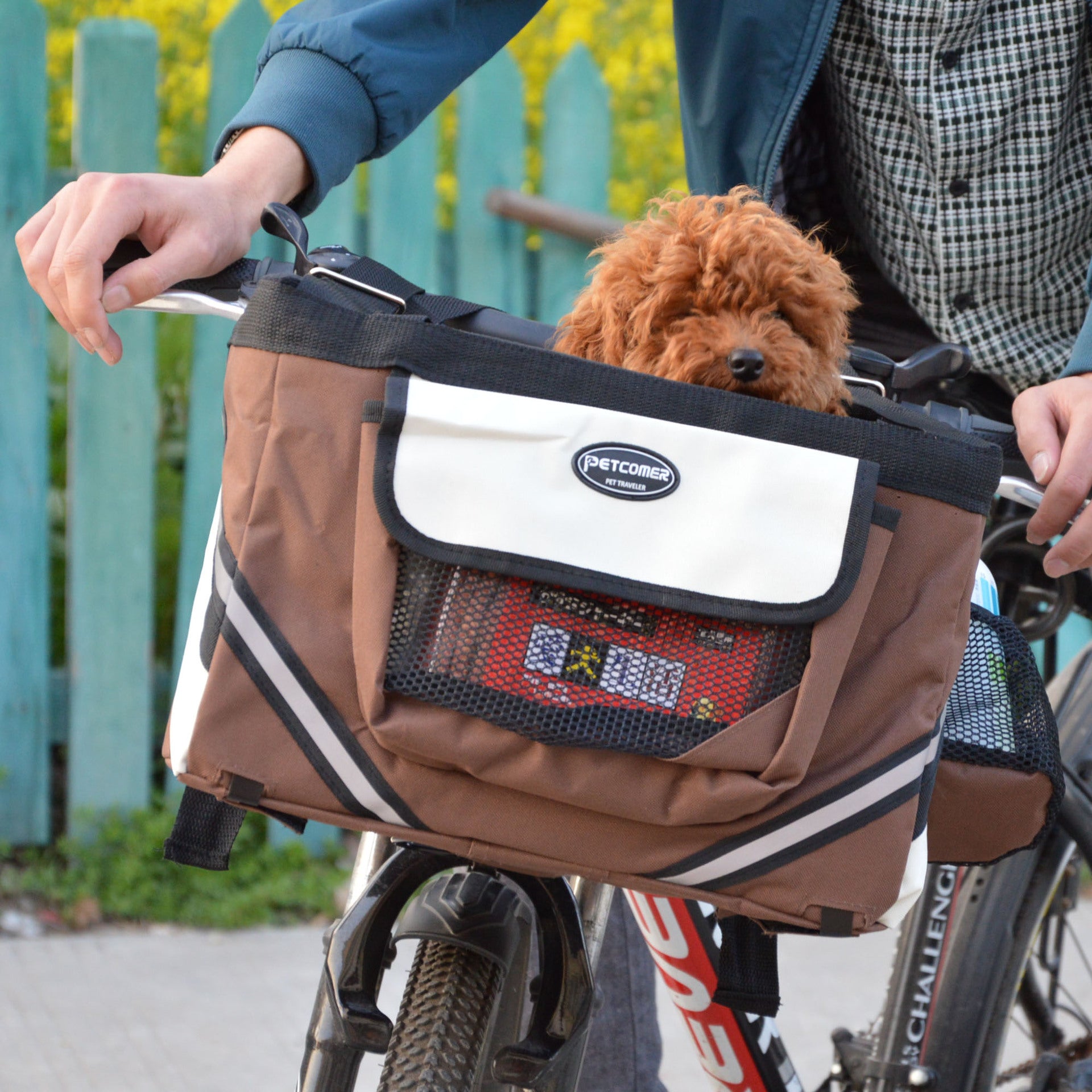 Removable Pet Bicycle Carrier Basket For Safe And Easy Travel