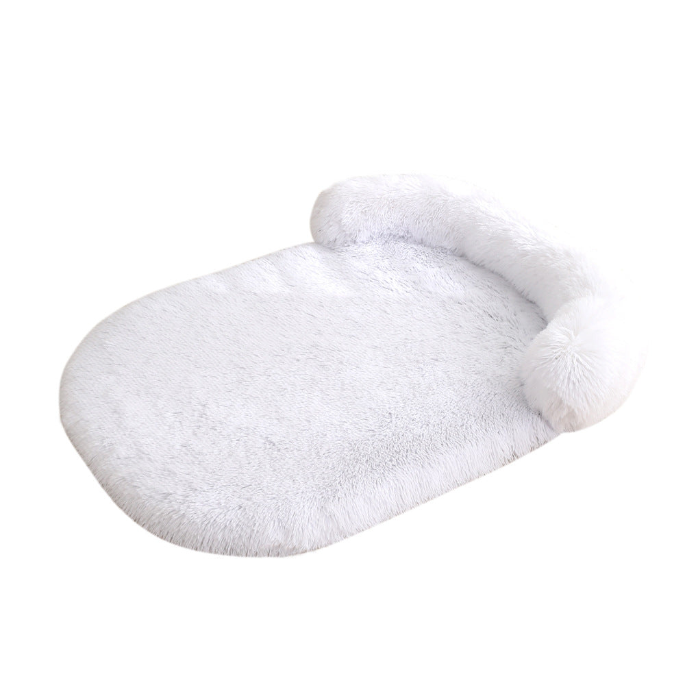 Plush Pet Bed Cushion For Warm And Cozy Comfort
