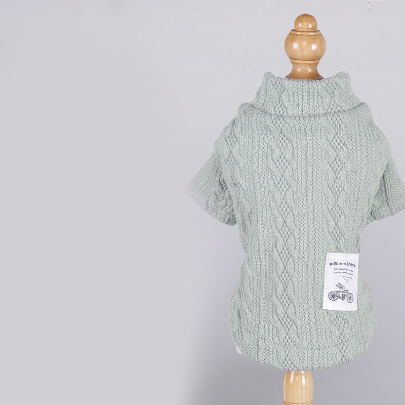 Warm Pet Sweater For Cold Weather Comfort And Protection