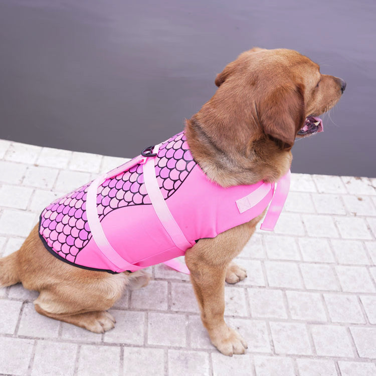 Pet Life Jacket For Water Safety And Buoyancy Protection