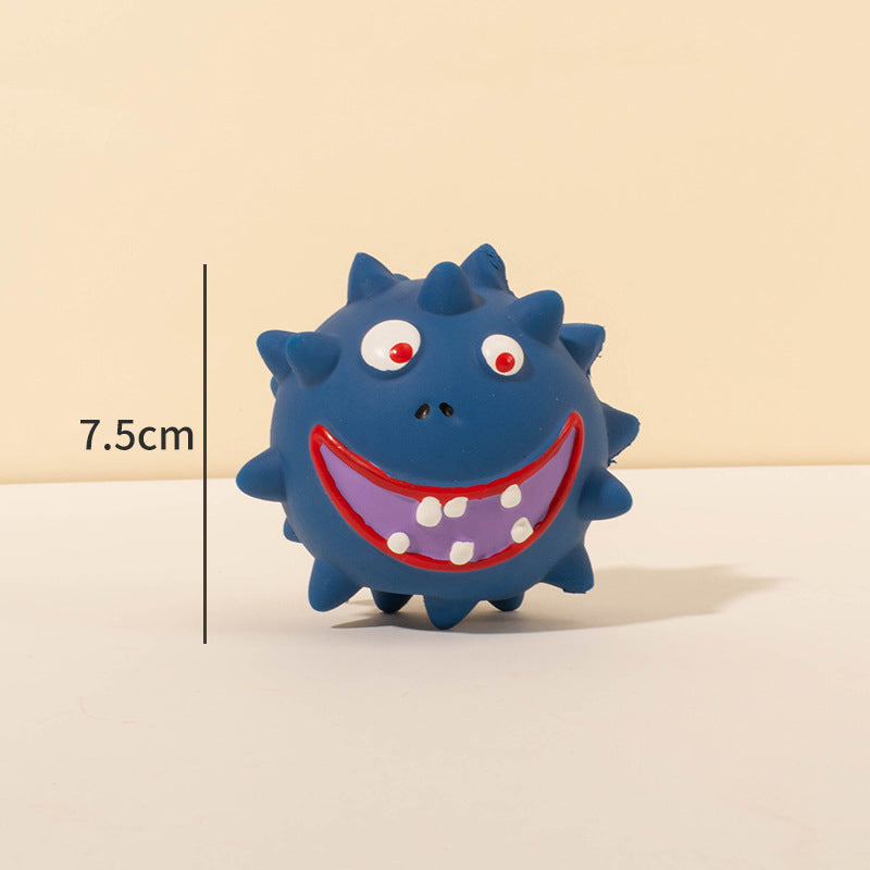 Squeaky Natural Latex Pet Toy Ball Set For All Size Chewers