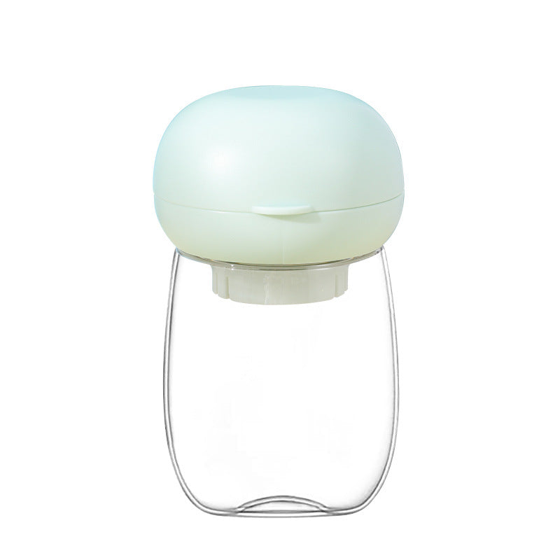 Portable Pet Water Bottle With Bowl And Lanyard Travel Use