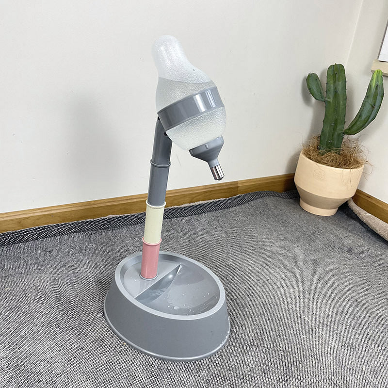 Automatic Pet Water Dispenser With Adjustable Height Feeding Stand