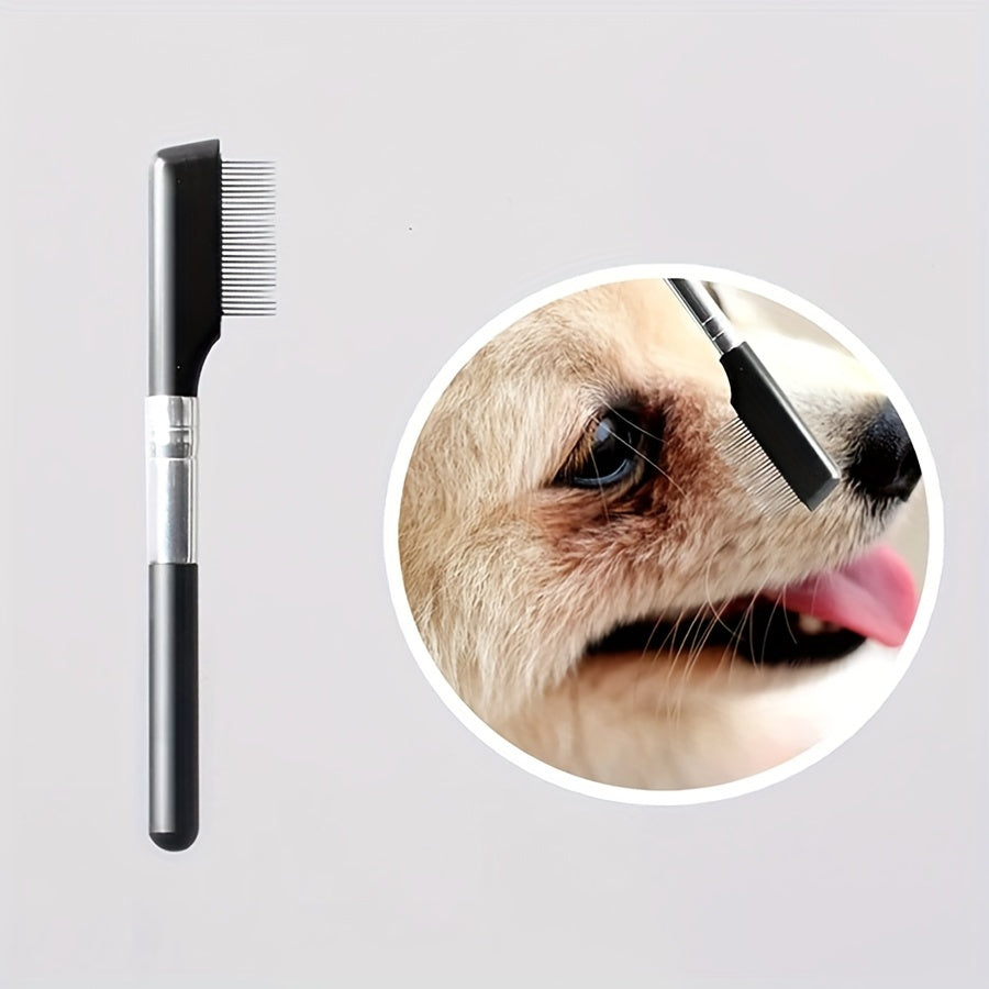 Soft Pet Eye Grooming Brush For Tear Stain Removal