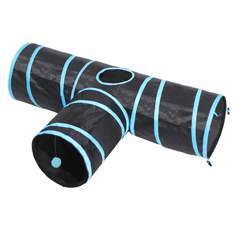 Foldable Pet Tunnel And Climbing Toy For Indoor Play And Exercise
