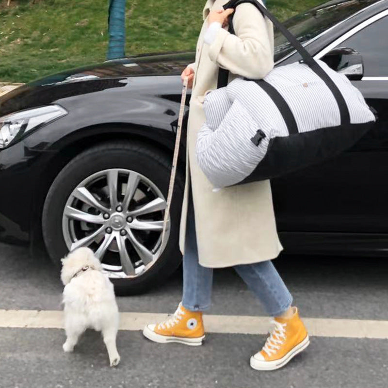 Pet Travel Car Safety Carrier For Secure And Comfortable Transport