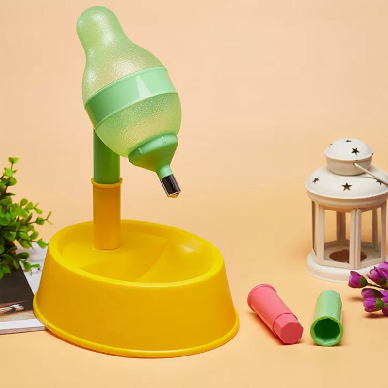 Automatic Pet Water Dispenser With Adjustable Height Feeding Stand