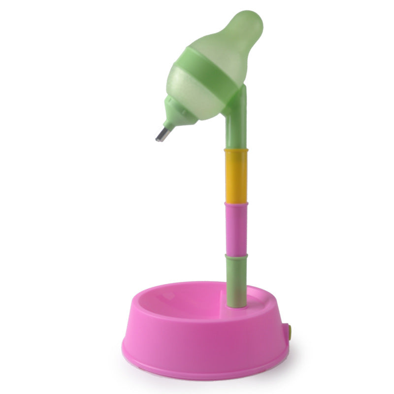 Automatic Pet Water Dispenser With Adjustable Height Feeding Stand