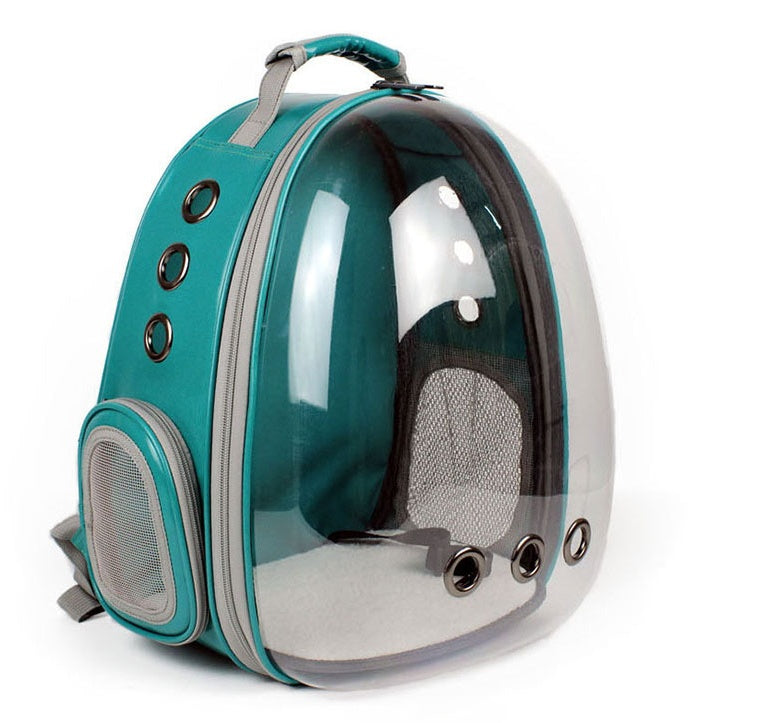 Portable Pet Bubble Backpack Carrier With 360 Degree View Space Capsule Design