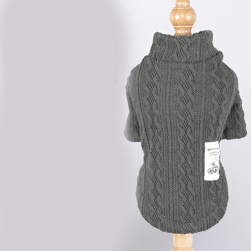 Warm Pet Sweater For Cold Weather Comfort And Protection