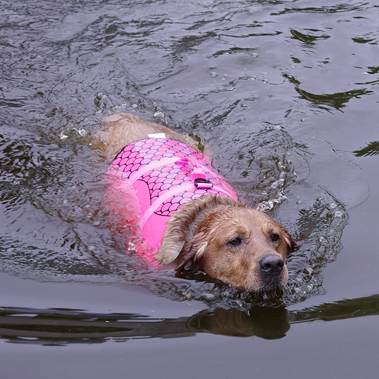 Pet Life Jacket For Water Safety And Buoyancy Protection