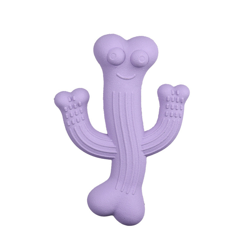 Ultra Durable Cactus Shape Pet Chew Toy For Interactive Play And Boredom Relief