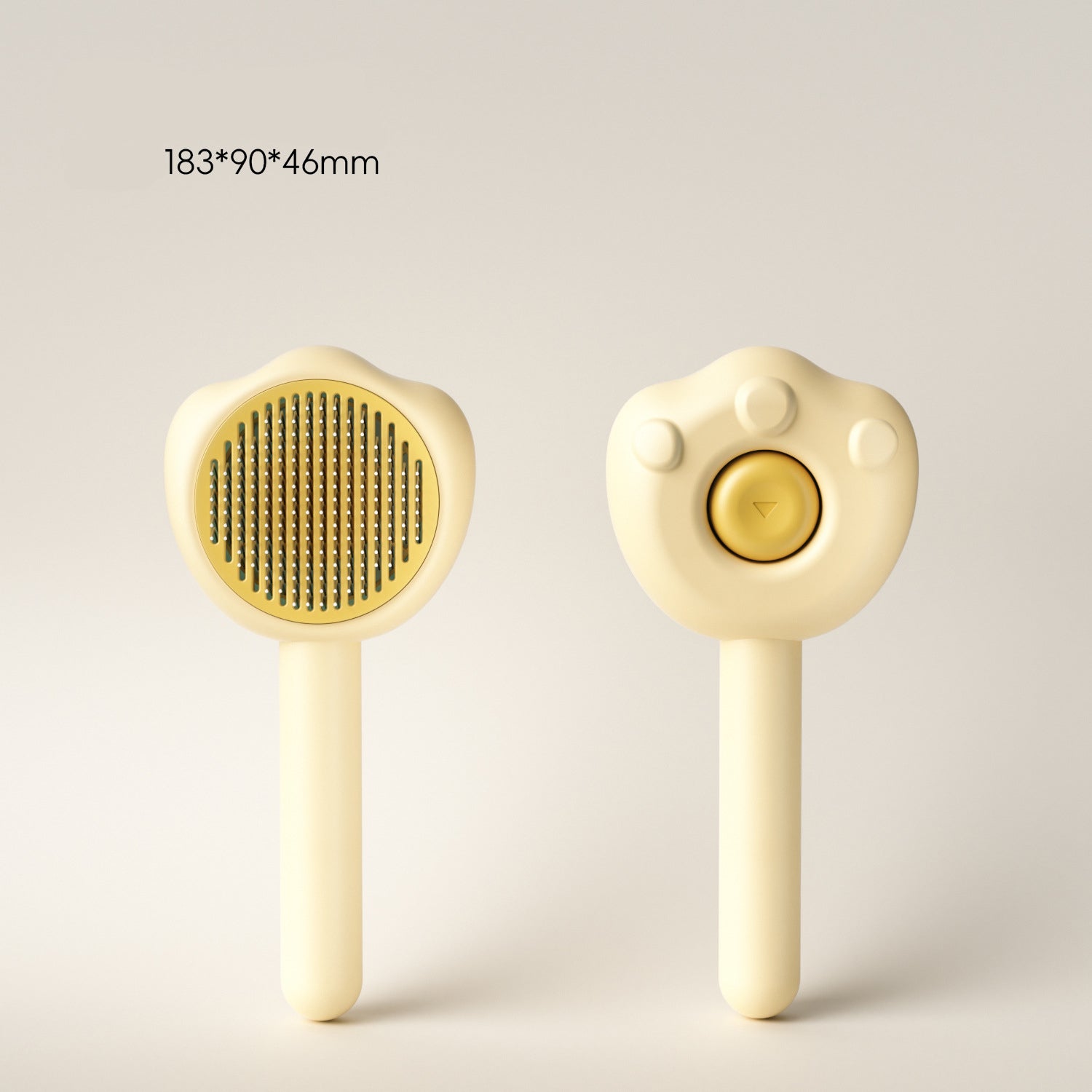 Self Cleaning Pet Grooming Comb For Hair Removal And Gentle Brushing