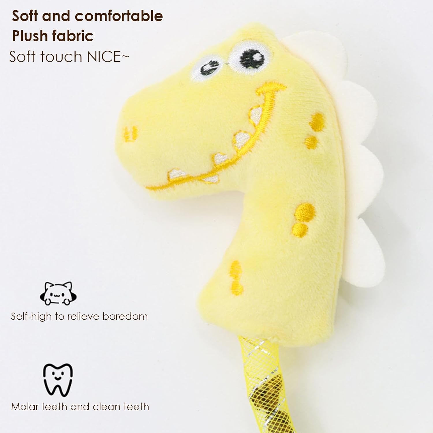 Interactive Pet Chew Rope Toy With Catnip For Teeth Cleaning And Play