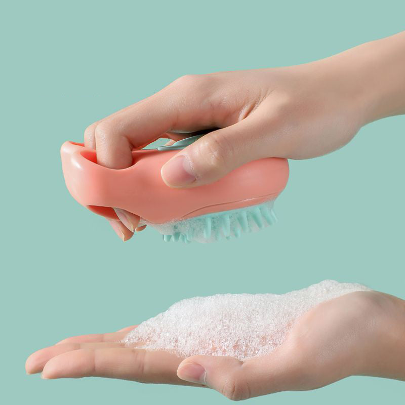 Pet Bath Massage Comb Brush For Cleaning And Grooming Care