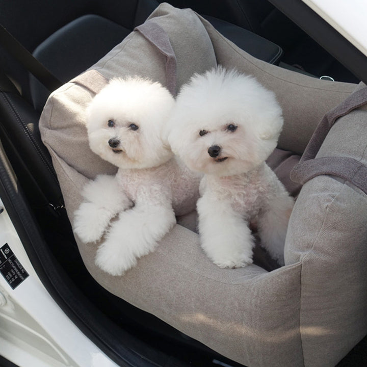 Waterproof Pet Car Carrier Seat Basket For Safe Travel And Comfort