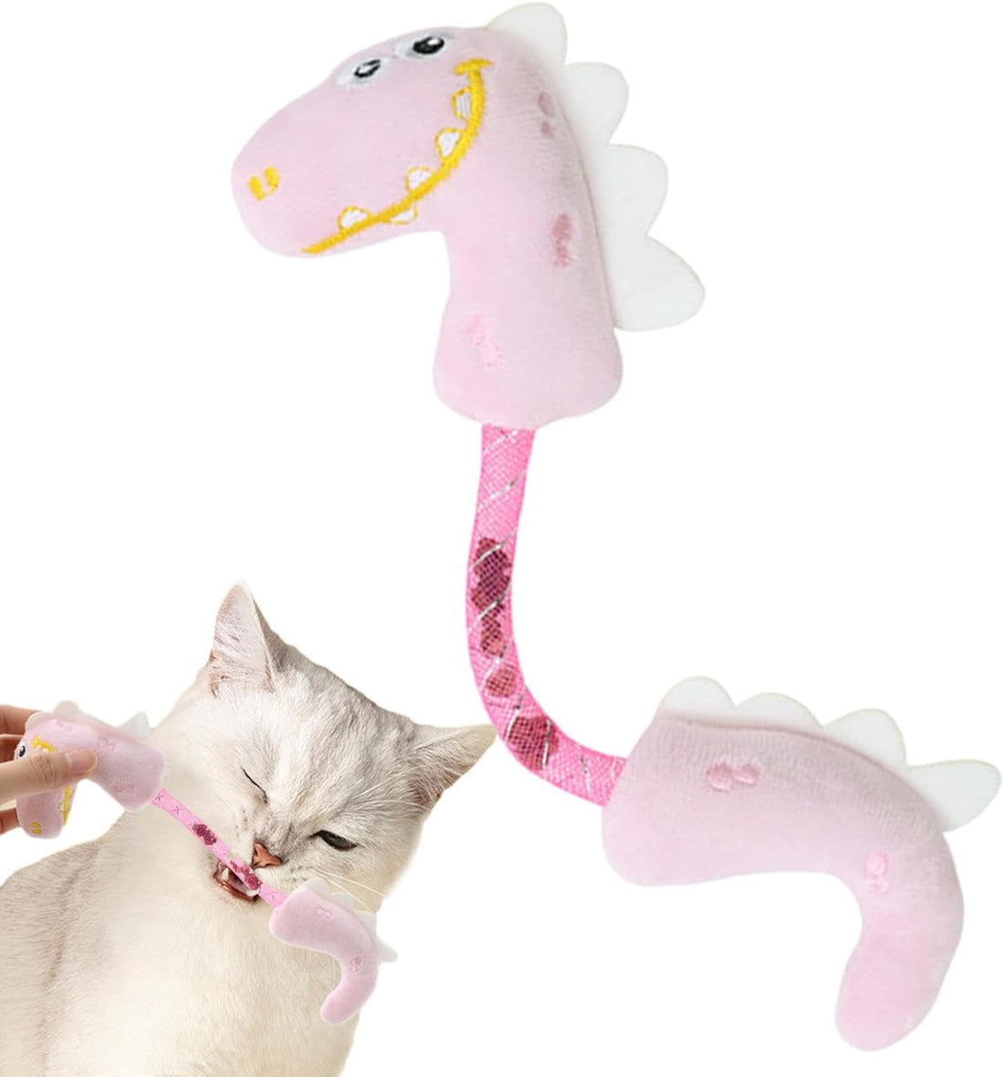 Interactive Pet Chew Rope Toy With Catnip For Teeth Cleaning And Play