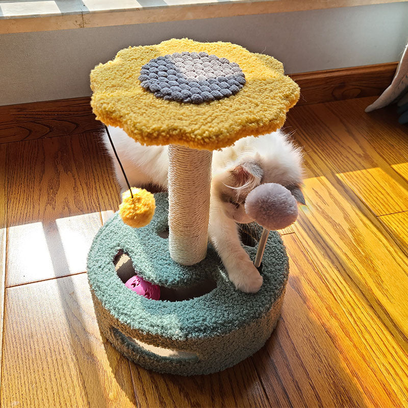 Corrugated Pet Scratching Board Toy For Claw Grinding And Play