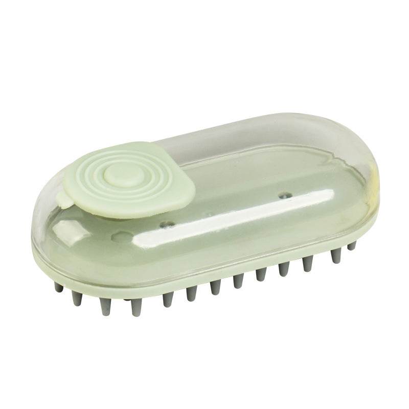 Pet Bath Massage Brush With Hair Removal And Deep Cleaning Design