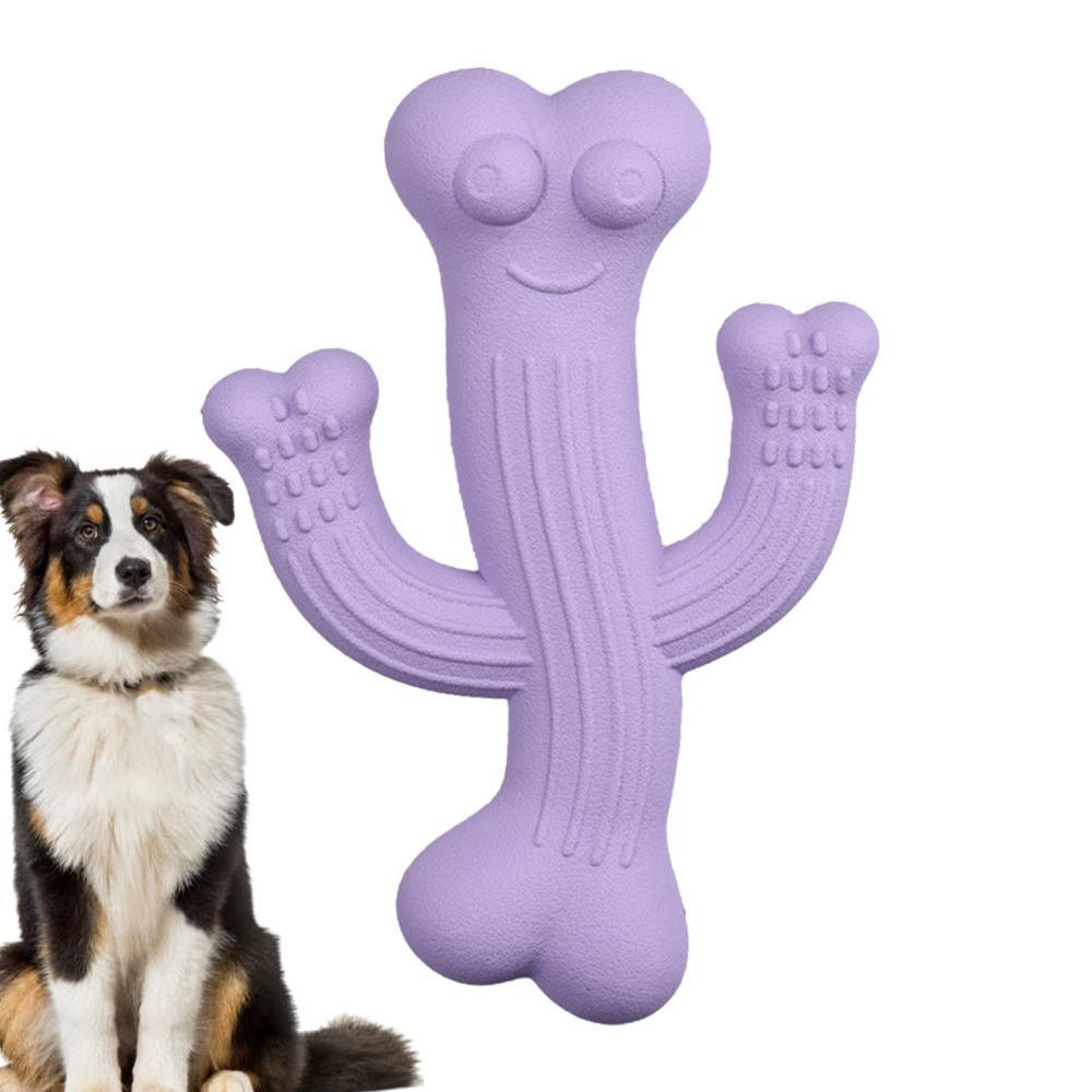 Ultra Durable Cactus Shape Pet Chew Toy For Interactive Play And Boredom Relief