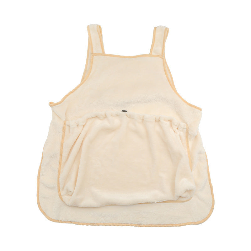 Portable Pet Chest Carrier Apron Bag For Outdoor Travel And Comfort