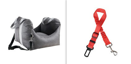 Waterproof Pet Car Carrier Seat Basket For Safe Travel And Comfort